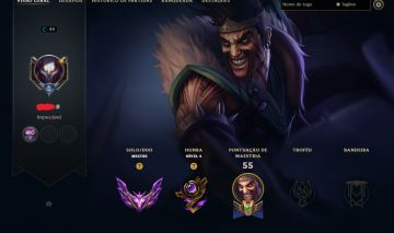 Conta lol MESTRE SOLOQ - troca de nick disponivel