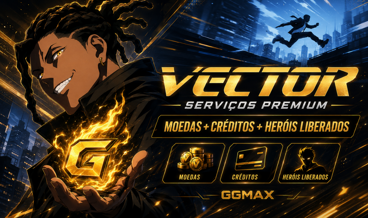 VECTOR | MOEDAS + CRÉDITOS + HEROIS LIBERADOS | ENTREGA RÁPIDA | APENAS ANDROID