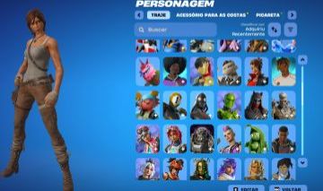 Conta Fortnite 109 Skins | Lara Croft | Kor | (Somente Pc)
