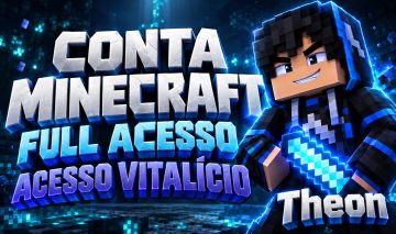 CONTA MINECRAFT JAVA + BEDROCK EDITION | FULL ACESSO | BRINDE INCLUSO