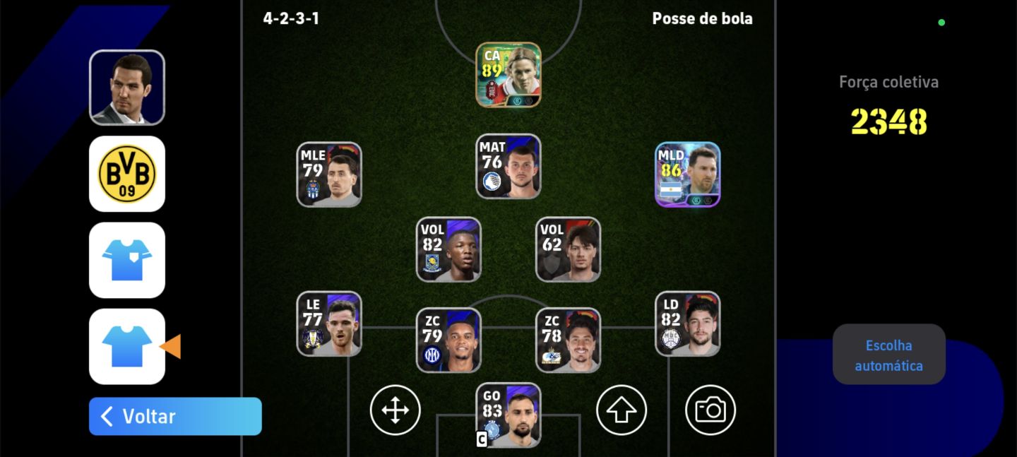 CONTAS COM ÉPICOS PAGOS NO EFOOTBALL MOBILE