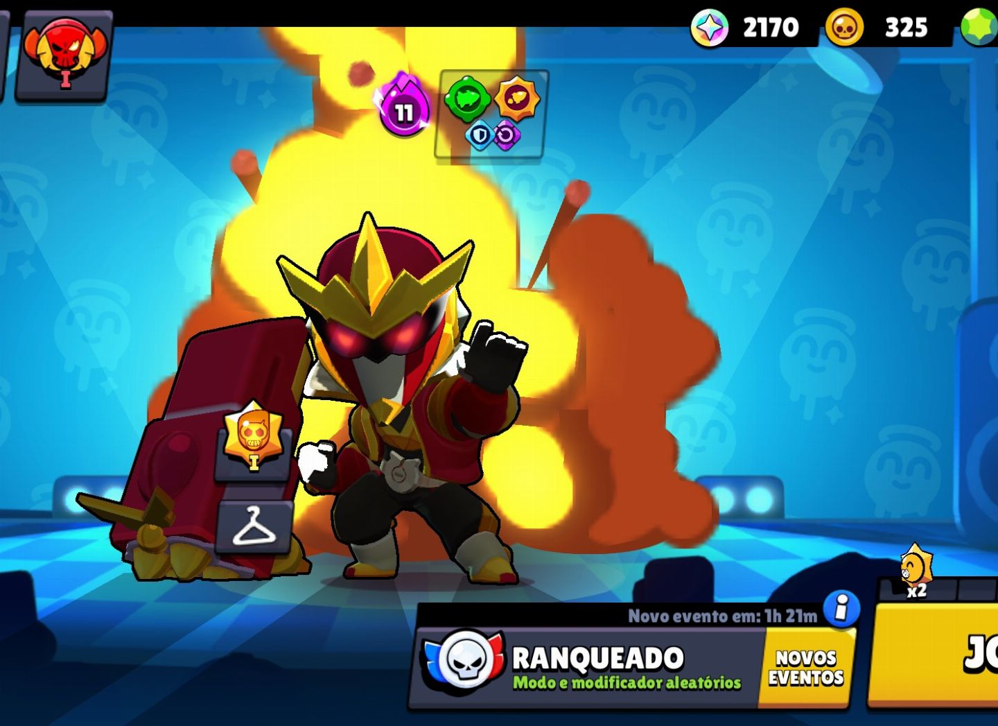 UPO MESTRE NA RANKED E BRAWLERS MARCO MÁX - ELOJOB BRAWL STARS