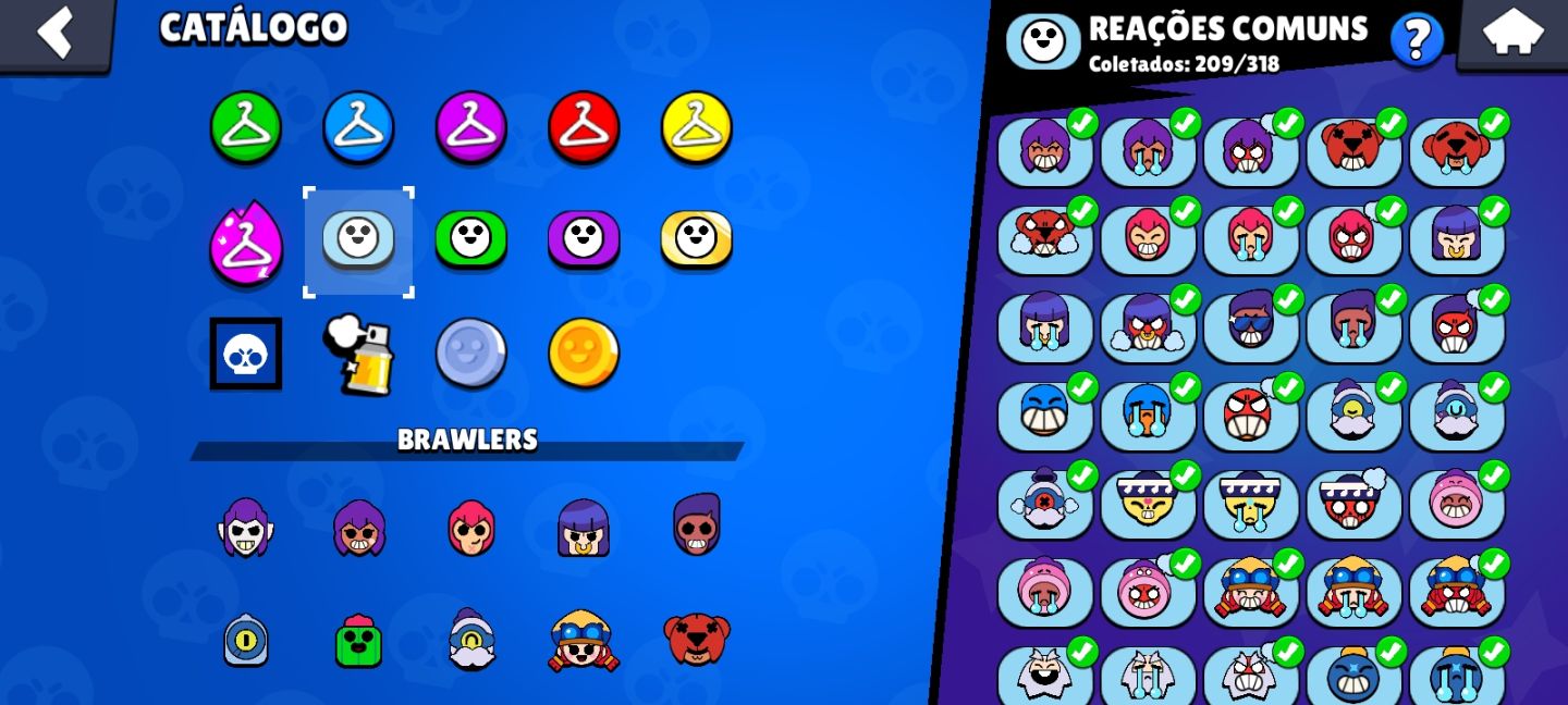CONTA 91K TROFÉUS | 103/104 BRAWLERS | PRESTÍGIO 52 | FULL SKINS