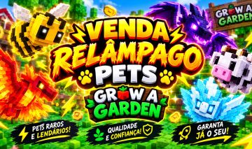 VENDA DE ITENS CONTA ANTIGA GROW A GARDEN