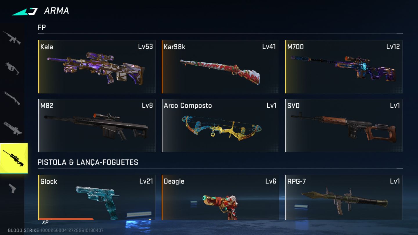 BLOOD STRIKE PRA SAIR LOGO RANK MESTRE