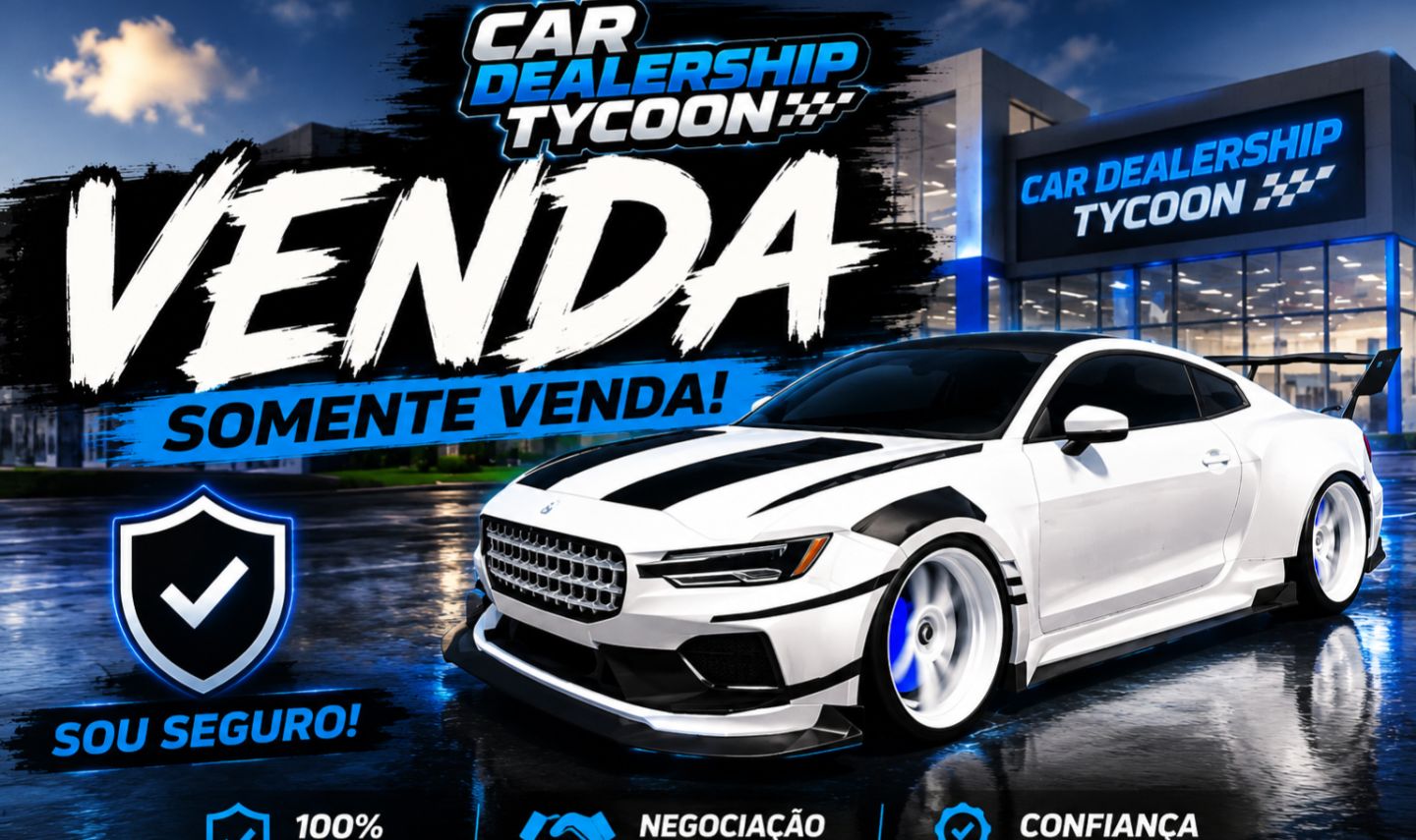 CARROS CAR DEALERSHIP TYCOON ( megaa promoção no banana car)