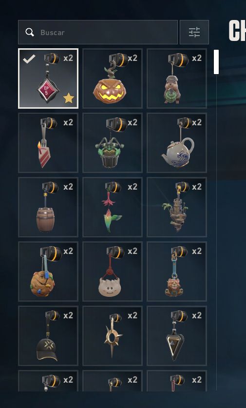 Conta valorant muitas skins criada no beta