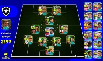 EFOOTBALL 3199 FC | GULLIT 106 | ROBERTO CARLOS 105 | BARESI 104 | CHIELLINI 104