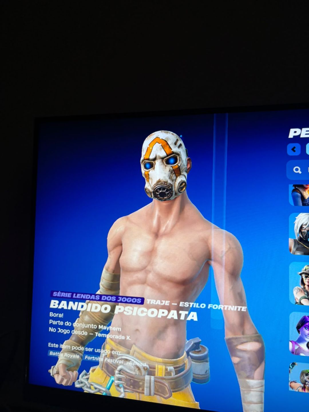 Conta de fortnite com wildcat
