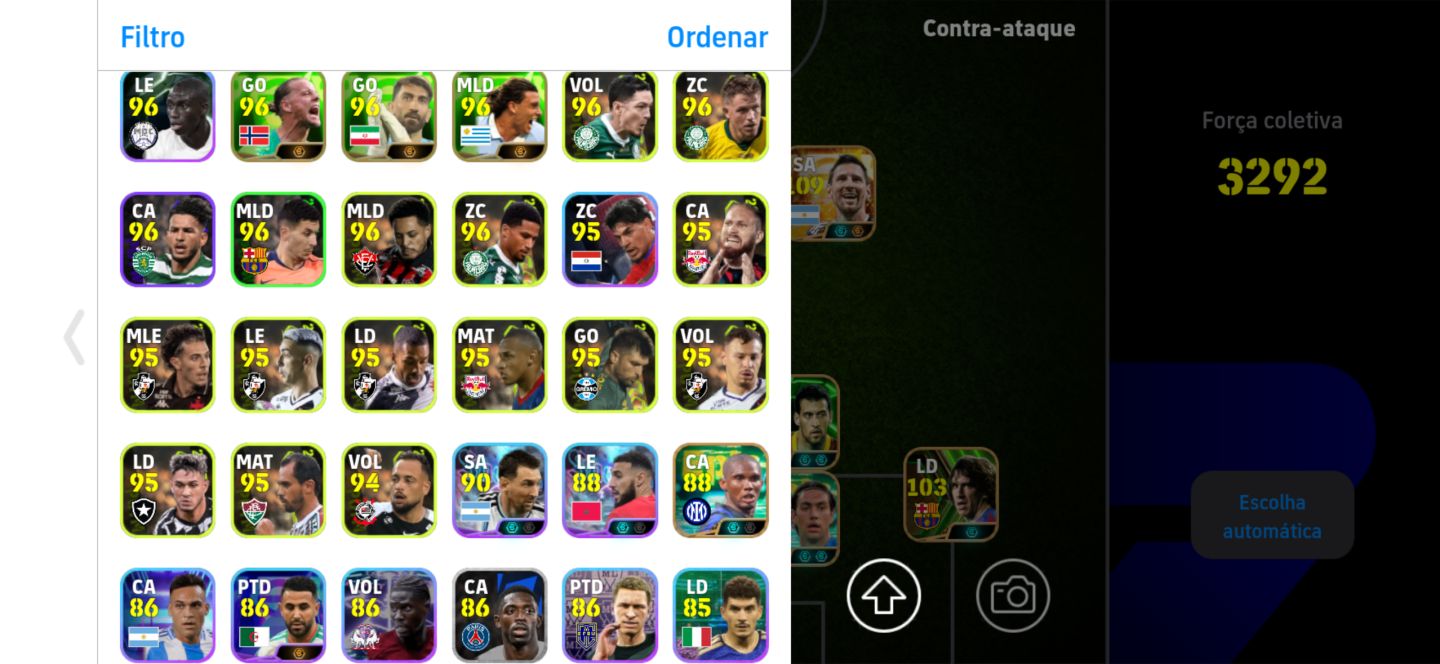 CONTA EFOOTBALL FORÇA 2992