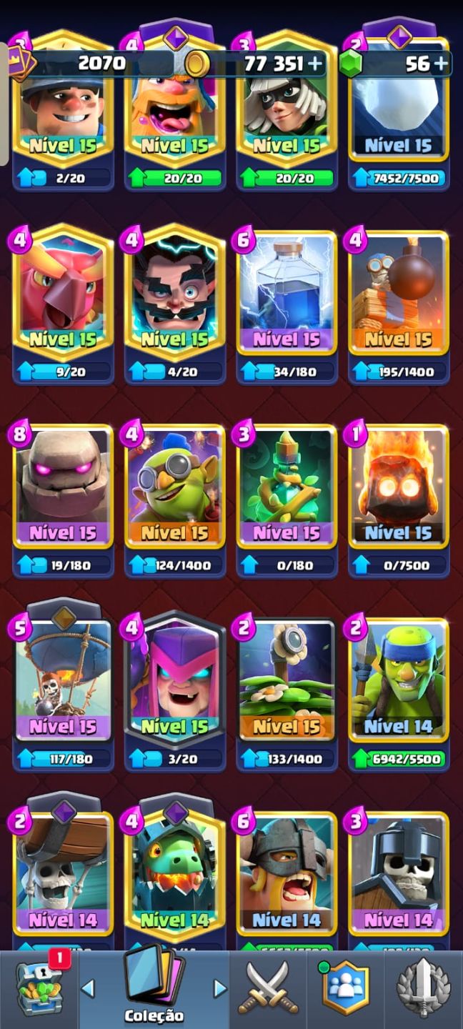 Clash Royale 6 Anos | Rei Max | 48 Max | 31 Evo | 11 Campeões | Pass
