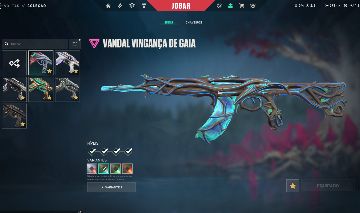 Conta valorante com diversas skins