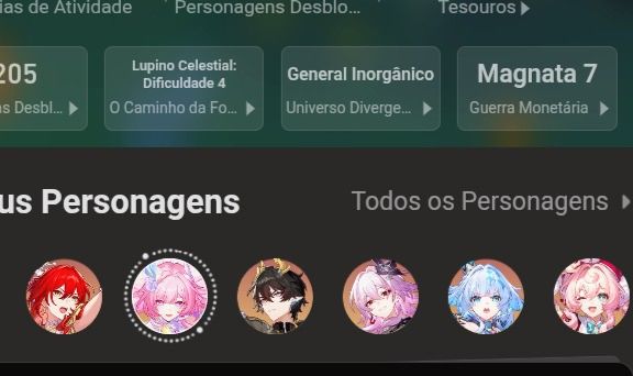 Conta Honkai Star Rail(Valor Negociável)Dados da conta podem ser alterados
