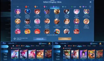 Conta Mobile Legends Lendary | 221 Skins | 120 Heróis | Collector Arlot
