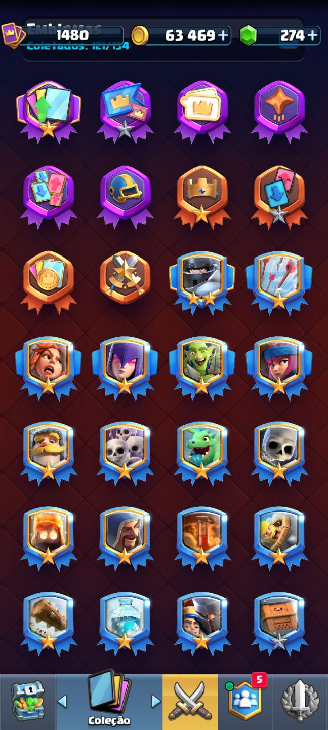 Conta Clash royale 10K+