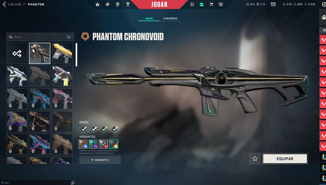 Conta Main Valorant/League OF Legends LoL Muitas Skins em ambos jogos