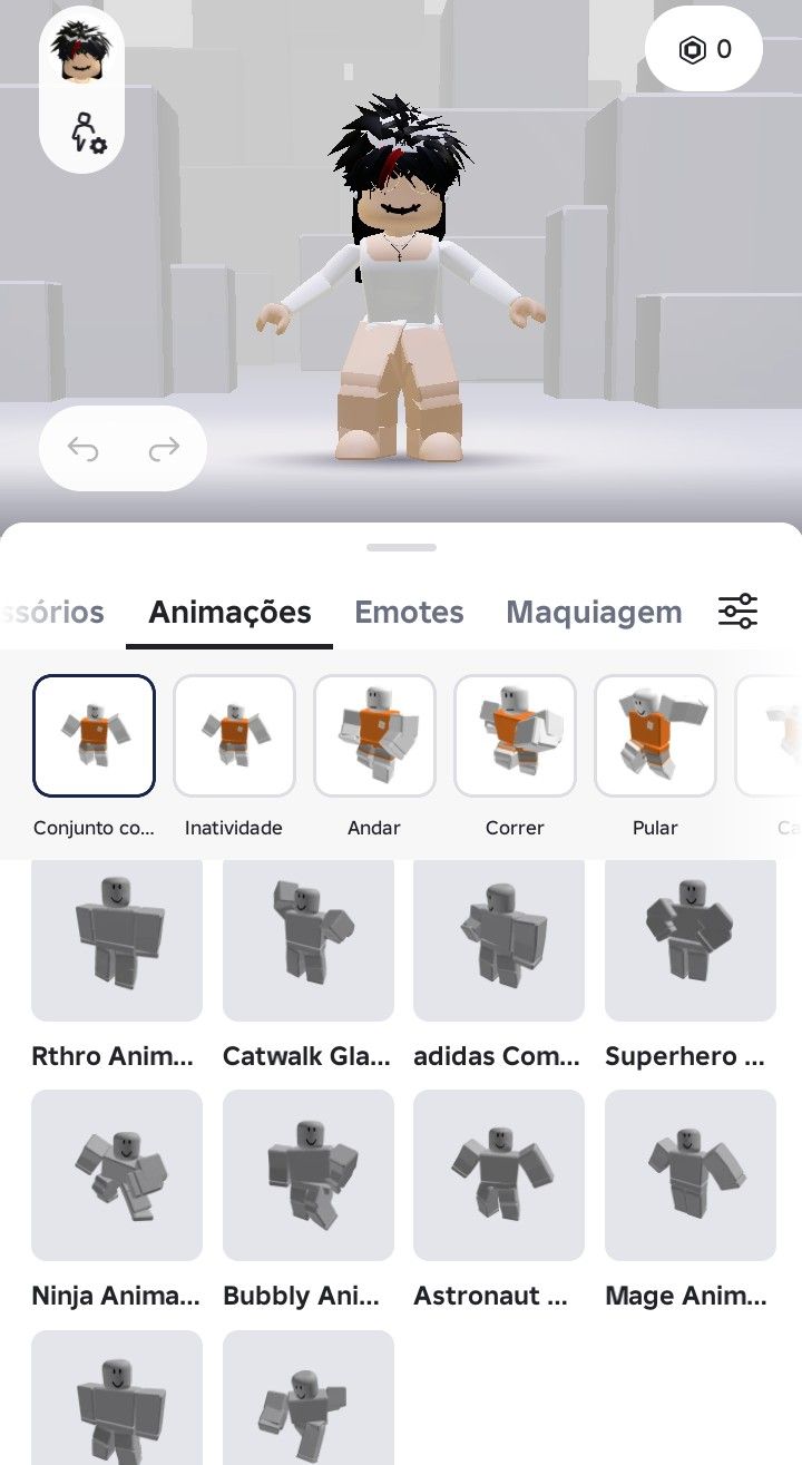 Conta Roblox feminina com Skins MM2