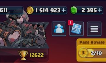 Conta Clash antiga 13k+ de troféus, 4k de gemas(atual)