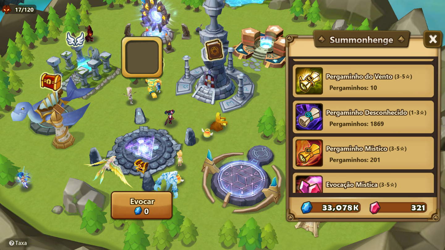 CONTA COM NICKI LD5 + 200+ SUMMONS + START PERFEITO