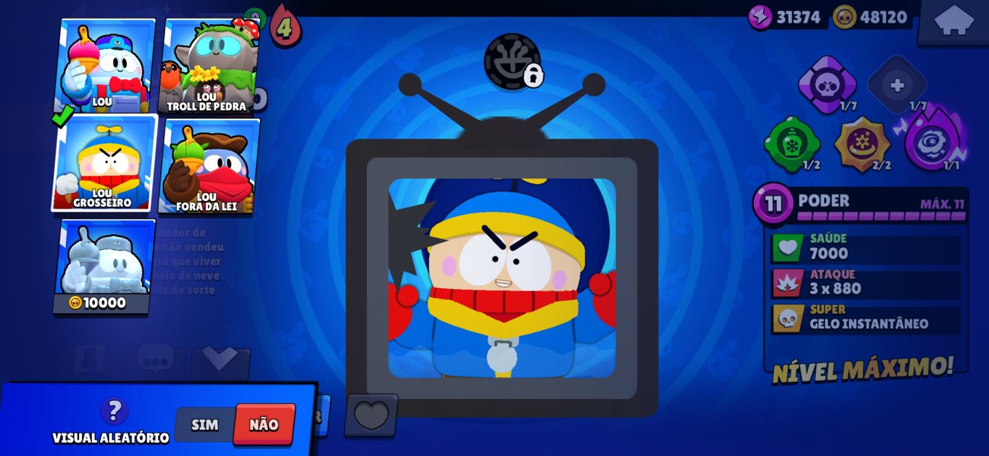 Conta Brawl Stars 2019 38,5K 83 Brawlers 25 Power 11 Nível 181