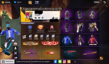 CONTA DE FREE FIRE RARISSIMA PEIME 8 Segundo passe