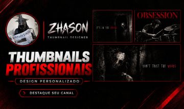 Thumbnail Profissional para YouTube | Design Personalizado