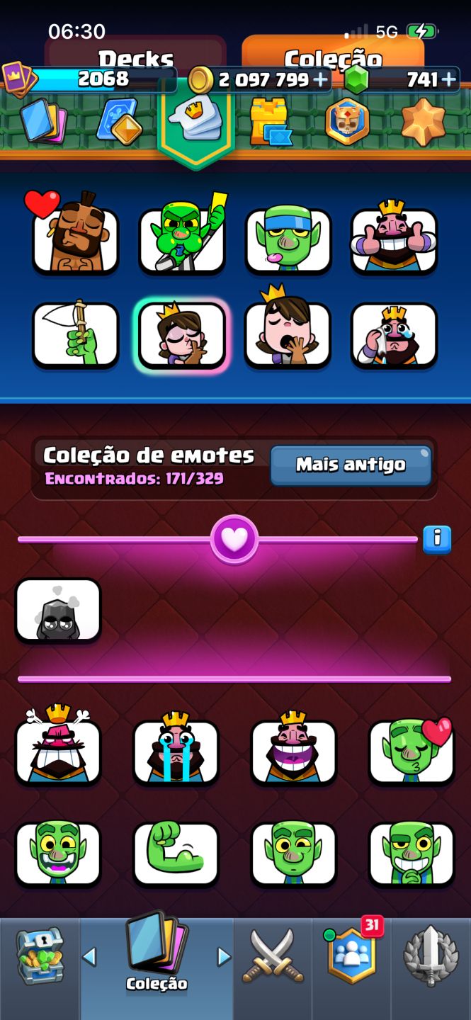 CONTA FULL +8 anos de jogo 30 evoluções
