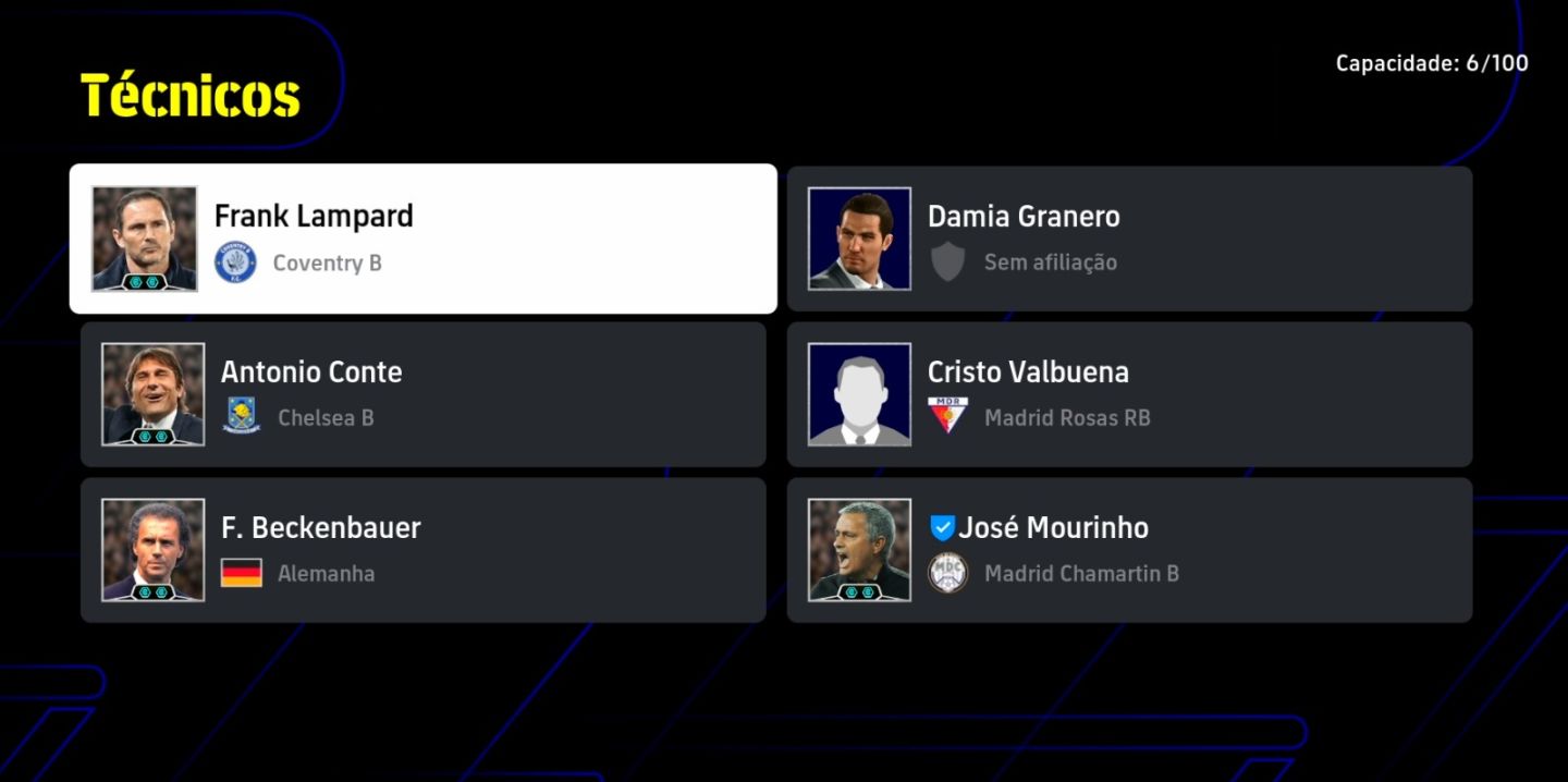 CONTA EFOOTBALL STEAM TOP - MBAPPE SHOW TIME+PIRLO+ SNEIJDER BLITZ+BUFFON E ++