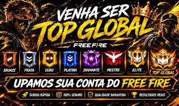 UPO CONTA FREE FIRE: BR E CS