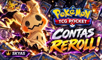 POKEMON TCG | CONTAS REROLL | AMPULHETAS, CROWS, SHINYS | BARATO | GLOBAL