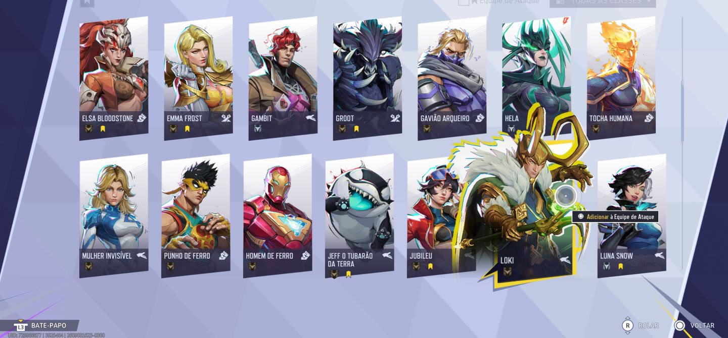 CONTA MARVEL RIVALS | TÍTULO LENDÁRIA + LORD SOLDADO INVERNAL + PASSE FÊNIX