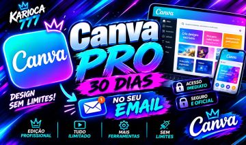CANVA PRO+ 30 DIAS NO SEU EMAIL ( ENTREGA AUTOMÁTICA )