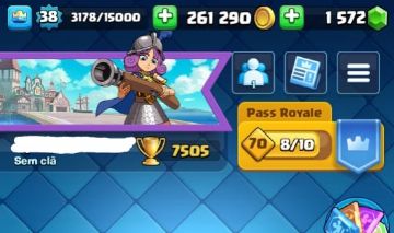 Conta Clash Royale+ Of Clans+ Stars - Clash Royale - GGMAX