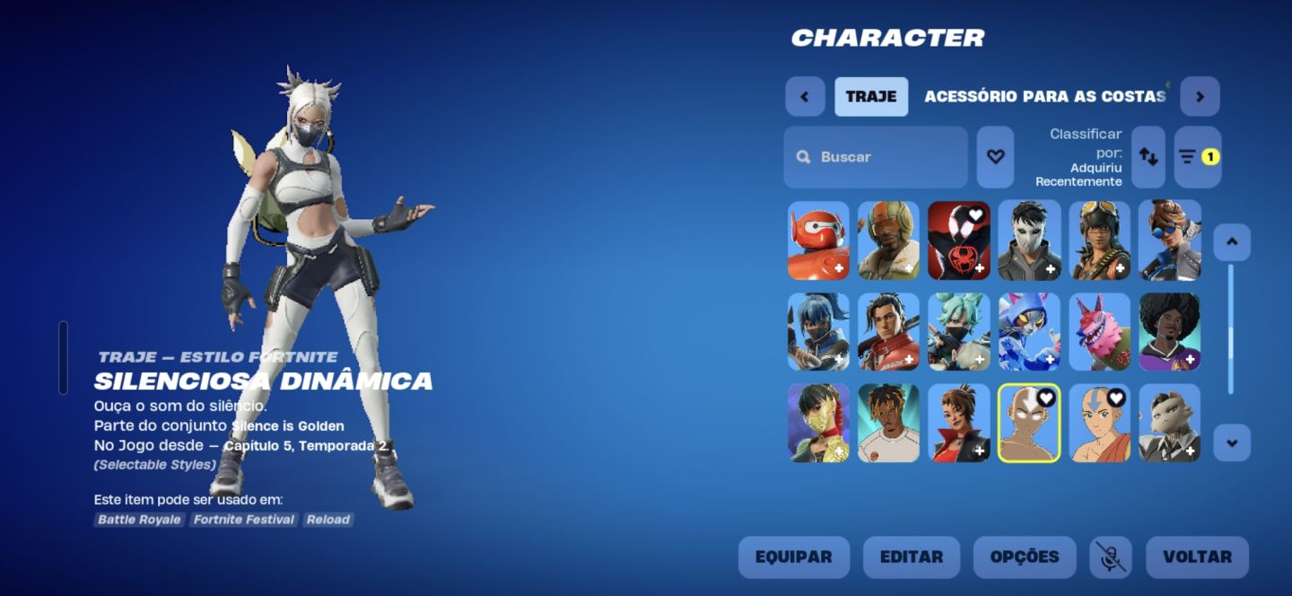 Conta Fortnite (full acesso)