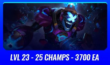 ( LVL 23 BRAND CHEFÃO ) 3 SKINS + 25 CHAMPS ( SERVER BR - SEM ELO )
