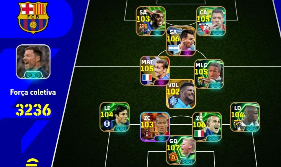 CONTA DE eFOOTBALL À VENDA! | ELENCO FORTE, CRAQUES E ÓTIMOS JOGADORES!