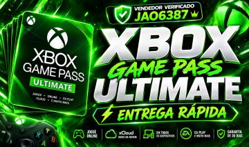 XBOX GAME PASS ULTIMATE - PC/CONSOLE/XCLOUD- [ENTREGA RAPIDA] + BRINDES!