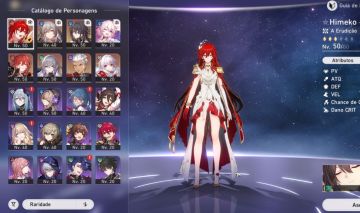 Conta iniciante com Himeko Nova!!