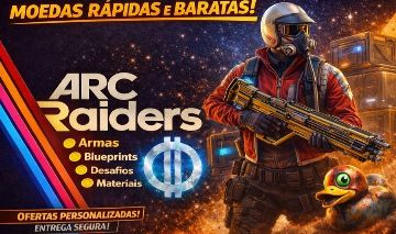 ARC RAIDERS Armas Projetos BP Moedas (MENOR PREÇO)