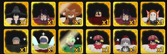 [Oferta Relâmpago]PERSONAGENS LIMITADOS ANIME ADVENTURES