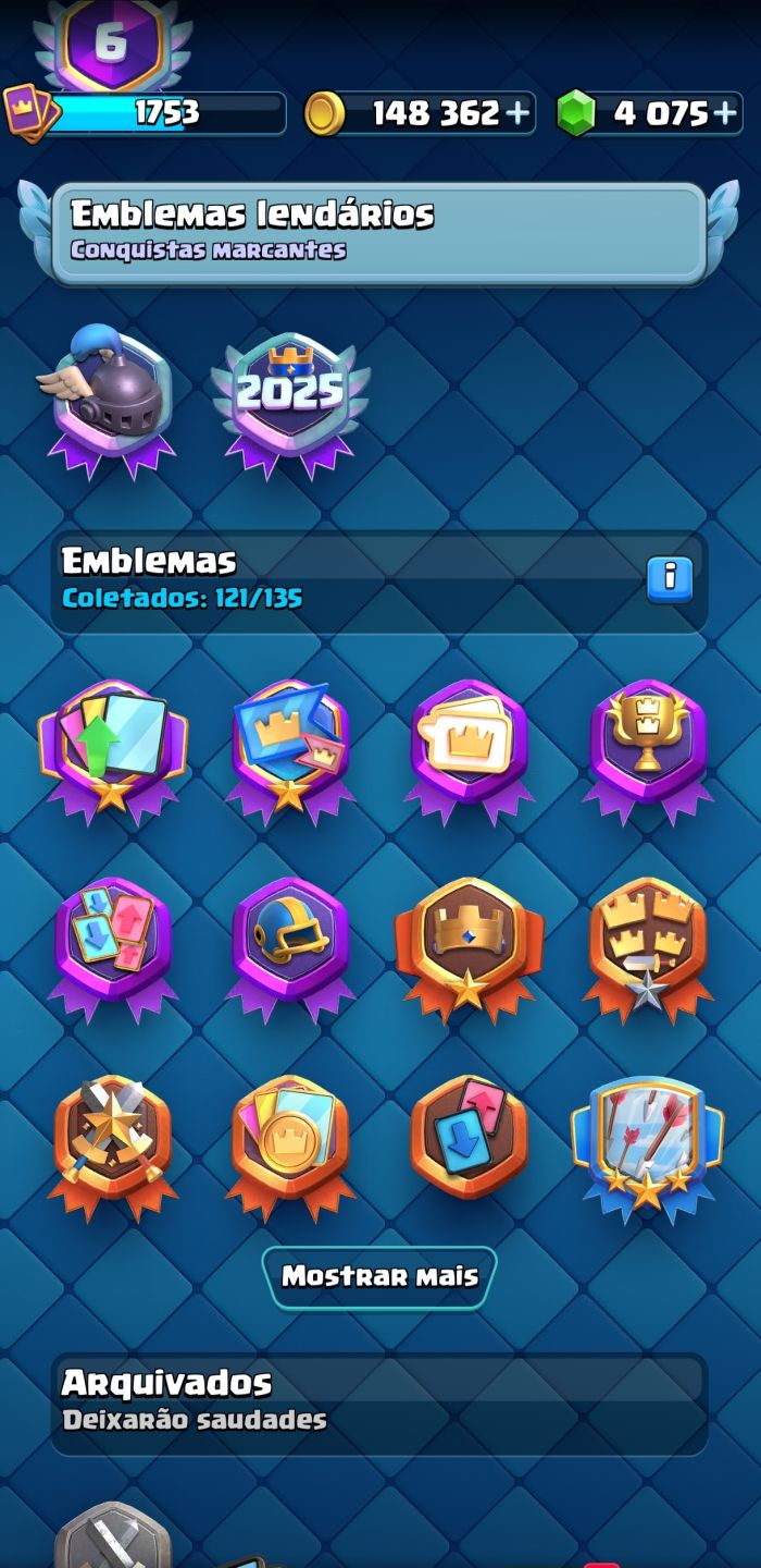 Conta 3 em 1! Brawl Stars, Clash Royale e Clash of Clans!