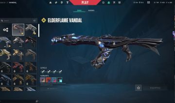 CONTA VALORANT FA | ELDERFLAME VANDAL | KURONAMI VANDAL | 80 SKINS |