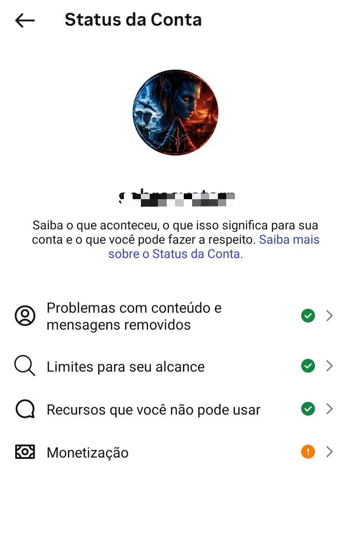 Conta de Instagram Avatar | 330 Seguidores | Alto Engajamento |