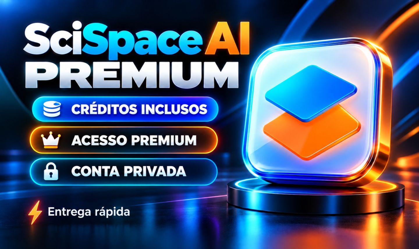 SciSpace AI Premium | Conta Privada | 1200 Créditos | 30 Dias