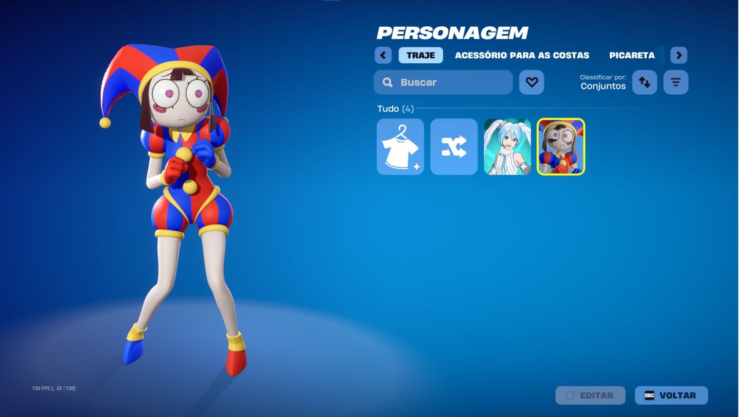Conta Fortnite Full Acesso | Pomni + Snow Hatsune Miku
