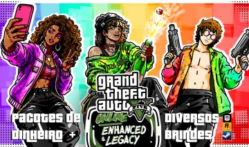 GTA ONLINE - PACOTES DE DINHEIRO - ENHANCED & LEGACY