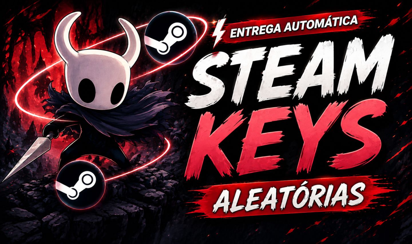 PROMOÇÃO | Random Steam Keys | Bronze ao Elite AAA+++ | Entrega Automática