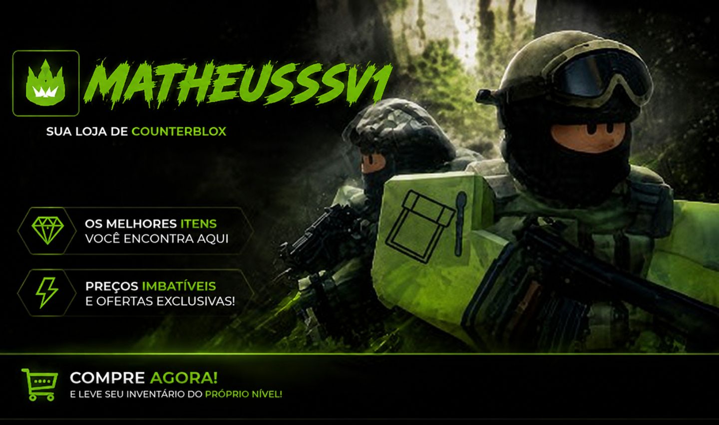 [ NOVAS SKINS ] COUNTERBLOX SKINS ( VERIFIQUE A DESCRIÇÃO )