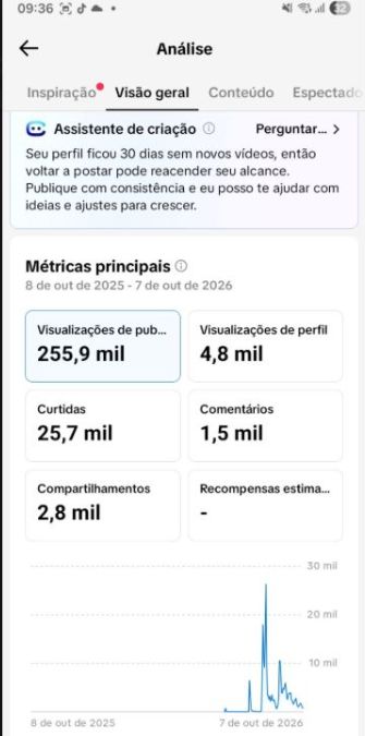CONTA TIK TOK 13.000k REAIS ORGANICAS + QUALIDADE+ GARANTIA+VALOR PRA IR LOGOOO