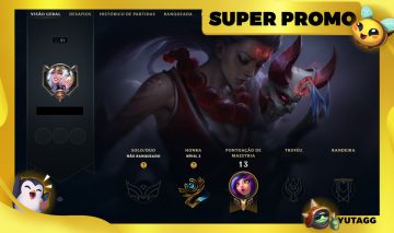 [SMURF ULTIMATE] CONTA UNRANKED - NUNCA TEVE ELO - RANKED LIBERADA - 100% SAFE!!